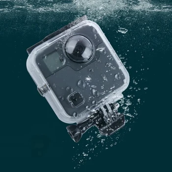 

Underwater 45M Waterproof Case Housing Diving Protective Shell Cover For -Gopro Fusion 360 Water Sports Action Camera