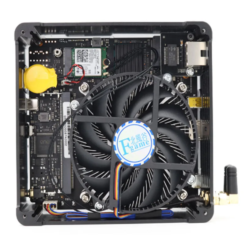 Мини ПК Eglobal Coffee Lake 8 го поколения Intel Core i7 8750H 6 ядер 12 потоков 32 Гб DDR4 2 * M.2 SSD UHD Graphics