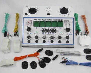 6 Channels Tens UNIT. Multi-Purpose Acupuncture Stimulator Health Massage Device. KWD-808I Electrical nerve muscle stimulator