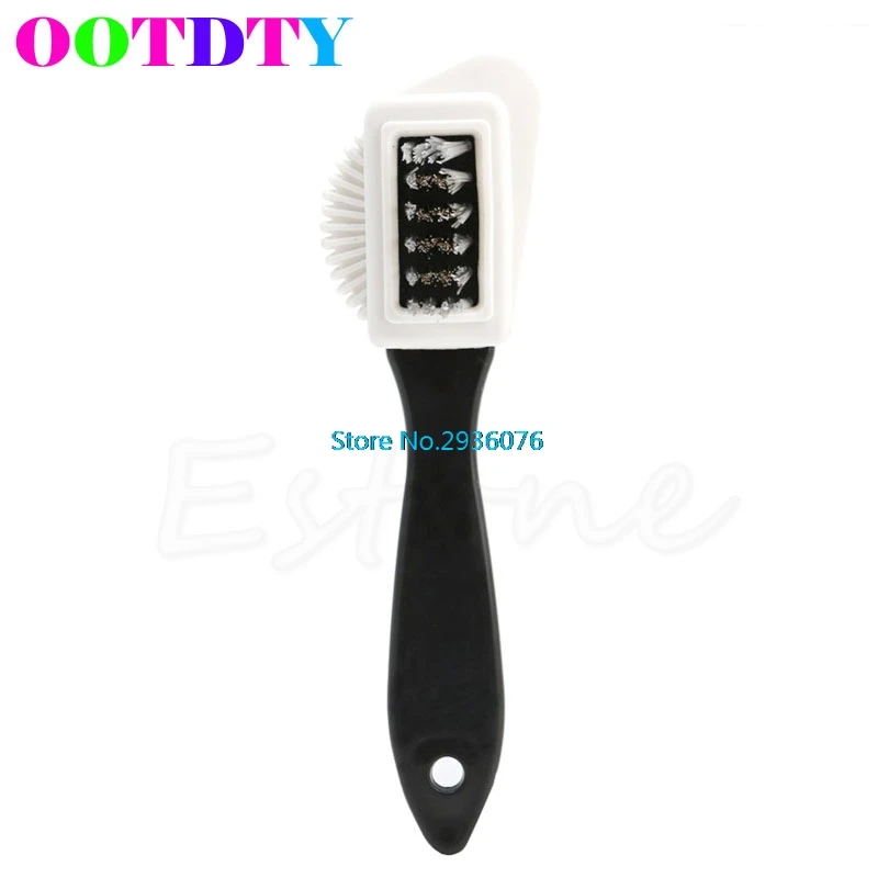 Rubber Brushes For Suede Leather Nubuck Shoes Boot Cleaner Stain Dust