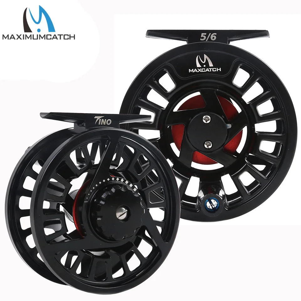 Maximumcatch Fly Reel Die casting Aluminum Fly Fishing Reel Right and