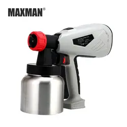 MAXMAN 800 мл Аэрограф Electric paint пистолет 600 Вт Professional опрыскиватель краски ing распылитель инструмент с Воронка для ing автомобиля