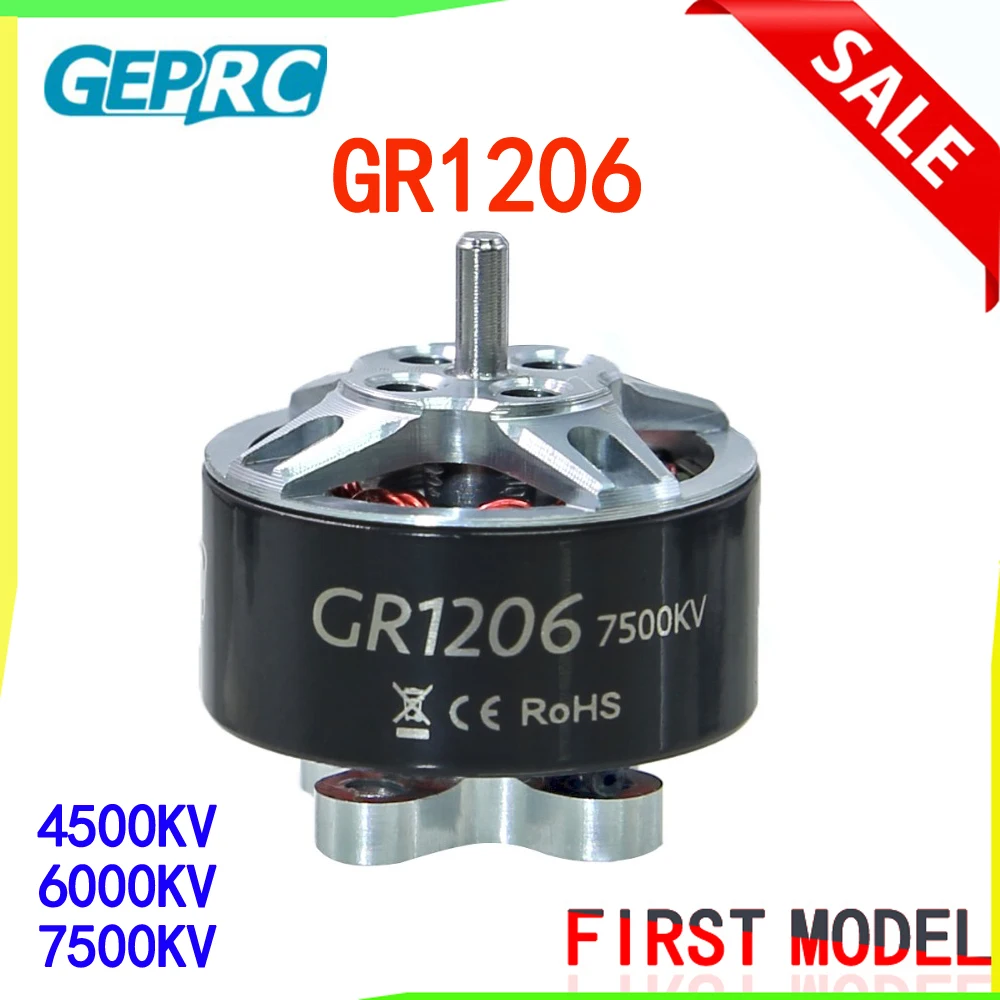 

GEPRC GR1206 Brushless Motor 4500KV 6000KV 7500KV 2-4S Mini Motors for FPV Multicopter Quadcopter RC Racing drone Accessories