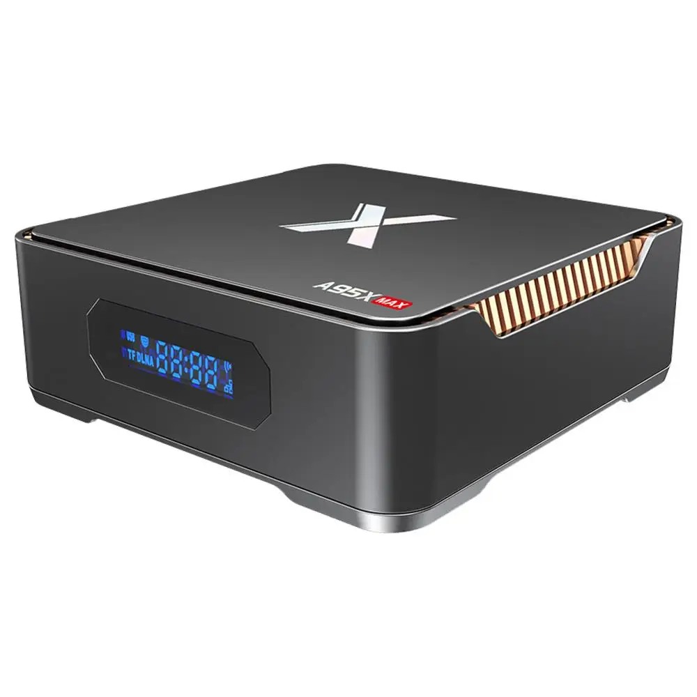 Vorke A95X MAX Android 8 1 ТВ коробка Amlogic S905X2 4 Гб ОЗУ + 64 ПЗУ 2 4/5G wifi 1000 Мбит/с Bluetooth гигабитная