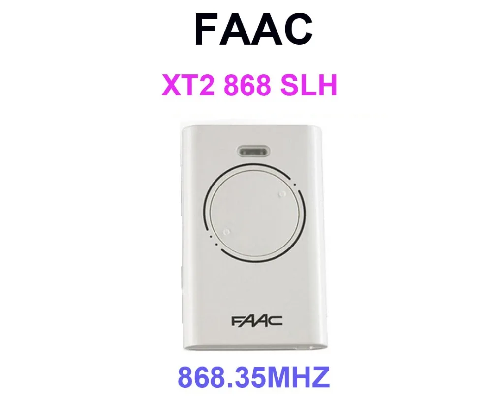 

2pcs New For FAAC XT2 868 SLH LR (XT2 868 SLH) Hand Remote Control 868,35MHz Rolling code
