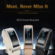 DF23 Спортивный Браслет Смарт-браслет для плавания водонепроницаемый Heartrate монитор умные часы SMS вызов напоминающий браслет