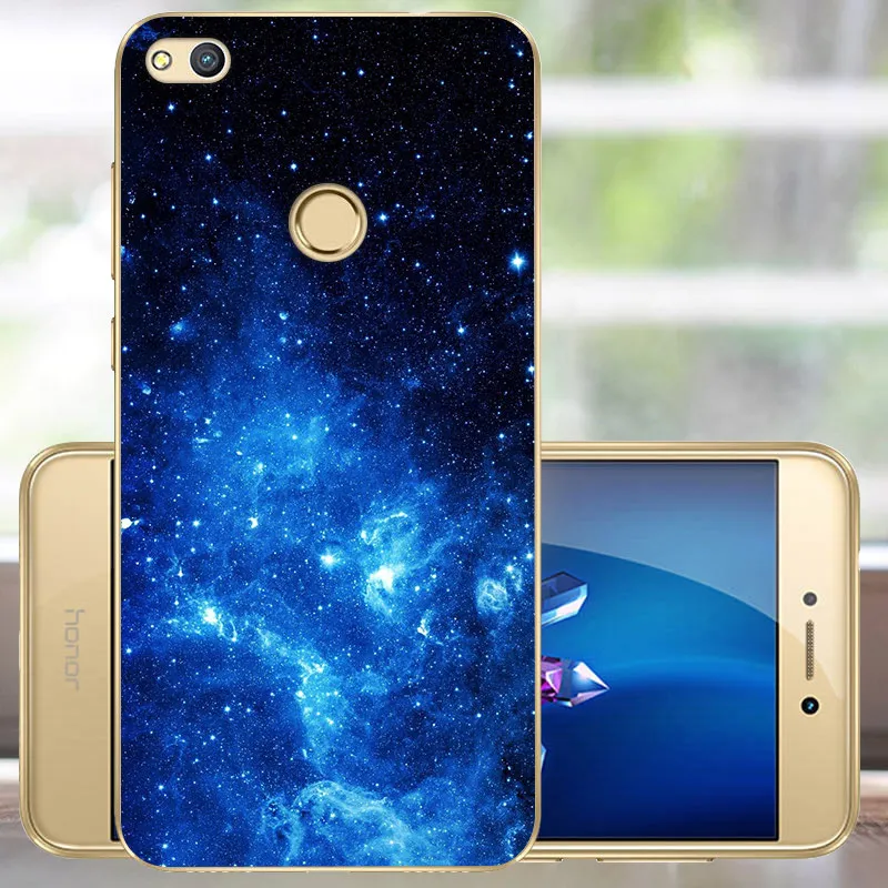 5,2 ''Fundas Huawei P8 P9 Lite 2017 cubierta de la caja de silicona suave Huawei Honor 8 Lite caso TPU de protección p9 lite GR3 2017