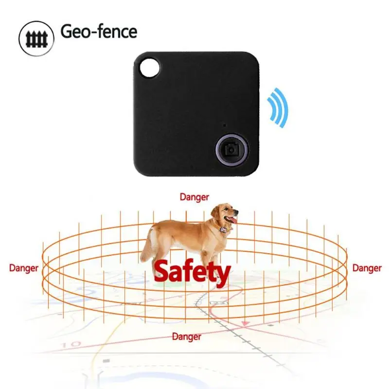  Haustiere Smart Mini GPS Tracker Anti-Verloren Kunststoff Finder Gerät Ausrüstung Bluetooth Tracer 