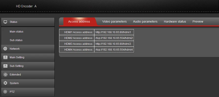 MPEG-4 H.264 HDMI к IP видео поток кодировщик прямая передача HD видео IPTV кодировщик 4 канала HDMI к HTTP RTSP RTMP кодировщик H264
