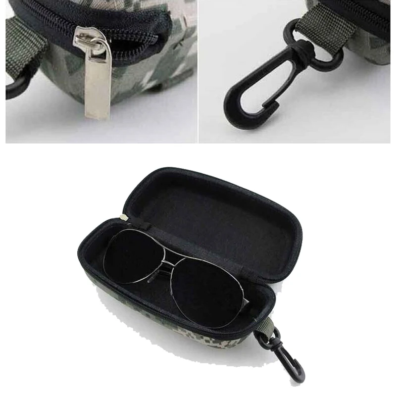 EVA Oversized Zipper Sunglasses Box Outdoor Cycling Hiking Portable
