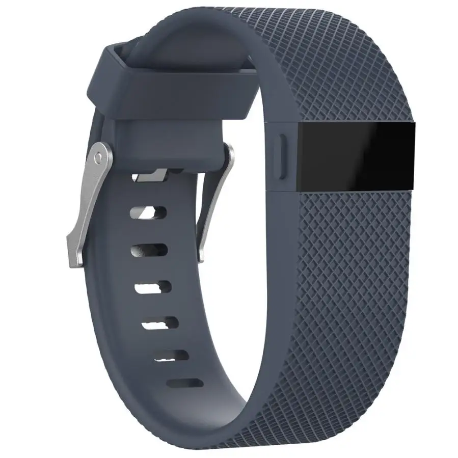 Большой сменный силиконовый ремешок на запястье браслет для Fitbit Charge HR+ 2* отвертка Прямая поставка