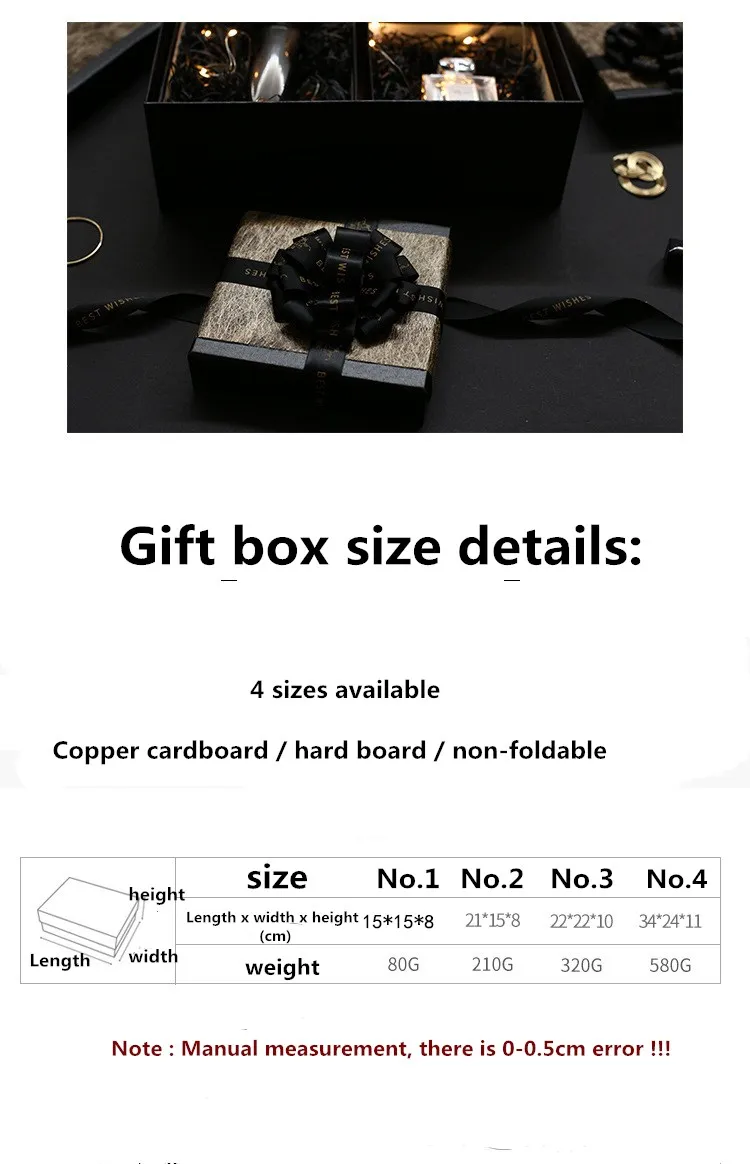 Модная Подарочная коробка, подгонянный светильник, экстравагантный Шарм, Подарочная коробка для творчества, бизнес Подарочная коробка от кутюр, большая подарочная коробка