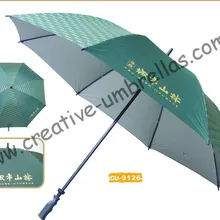 По морю, понджи ткань с посеребрением 14 мм трубка из стеклопластика и ребра, ручной зонтик для гольфа на открытом воздухе, ветрозащитный, рукоятка пистолета