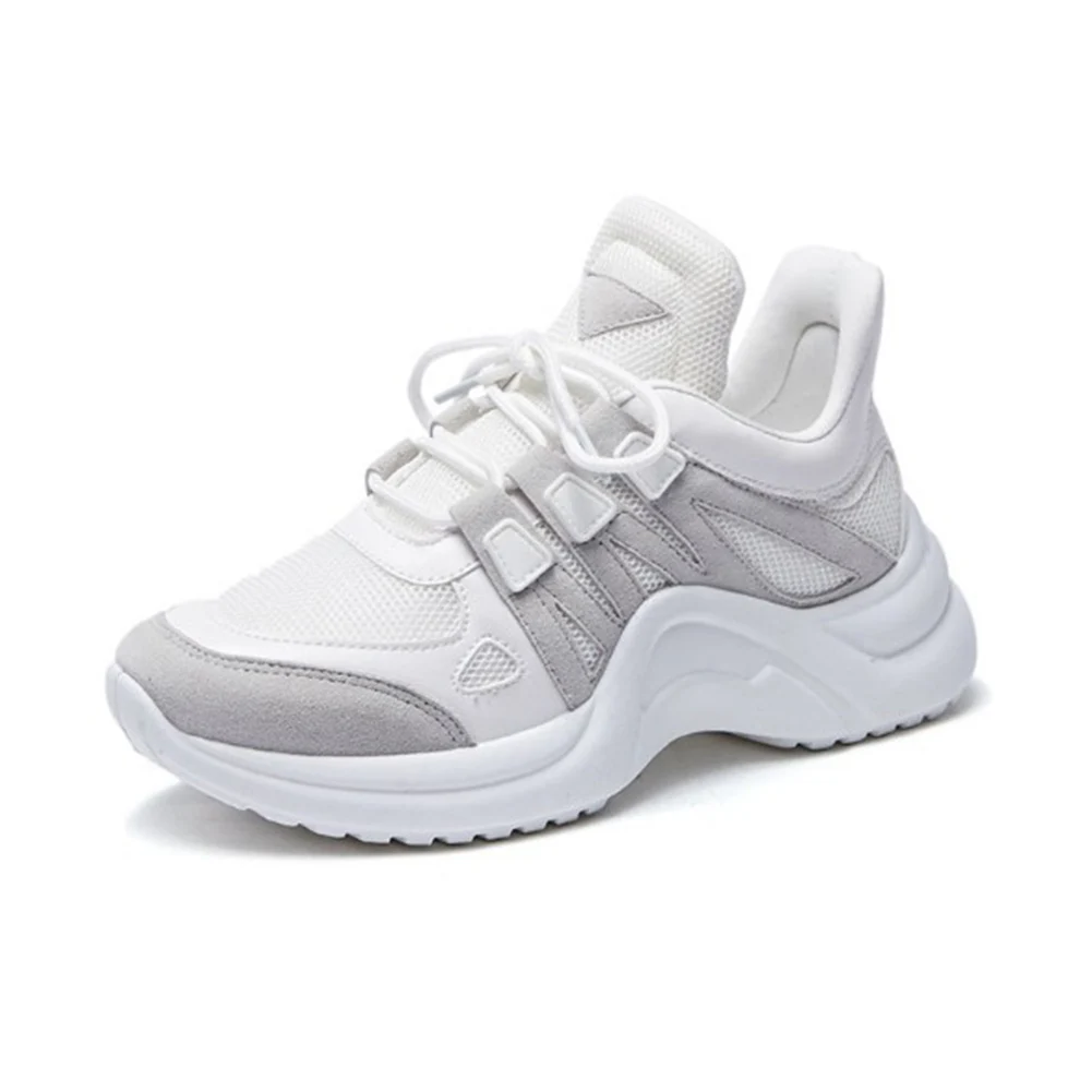 

Women'S Chunky Sneakers 2018 Fashion Basket Women Platform Shoes Casual White Woman Trainers Vulcanize Dad Shoes Tenis Feminino