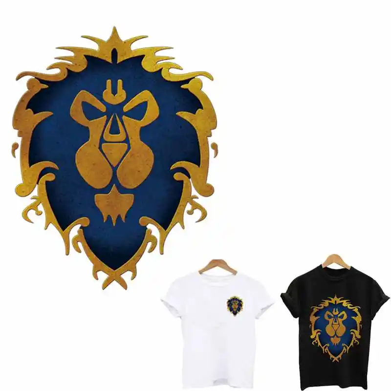 

WOW game totem patch ironing applications for clothing iron on patches stripes stickers for clothes application of one another