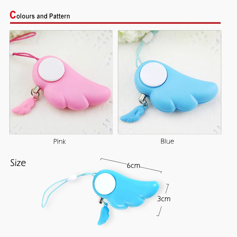 90db Outdoor Personal Protection Girl Women Anti-Attack Panic Safety Security Rape Alarm Mini Loud Self Defense Emergency Alarm 90db Outdoor Personal Protection Girl Women Anti-Attack Panic Safety Security Rape Alarm Mini Loud Self Defense Emergency Alarm