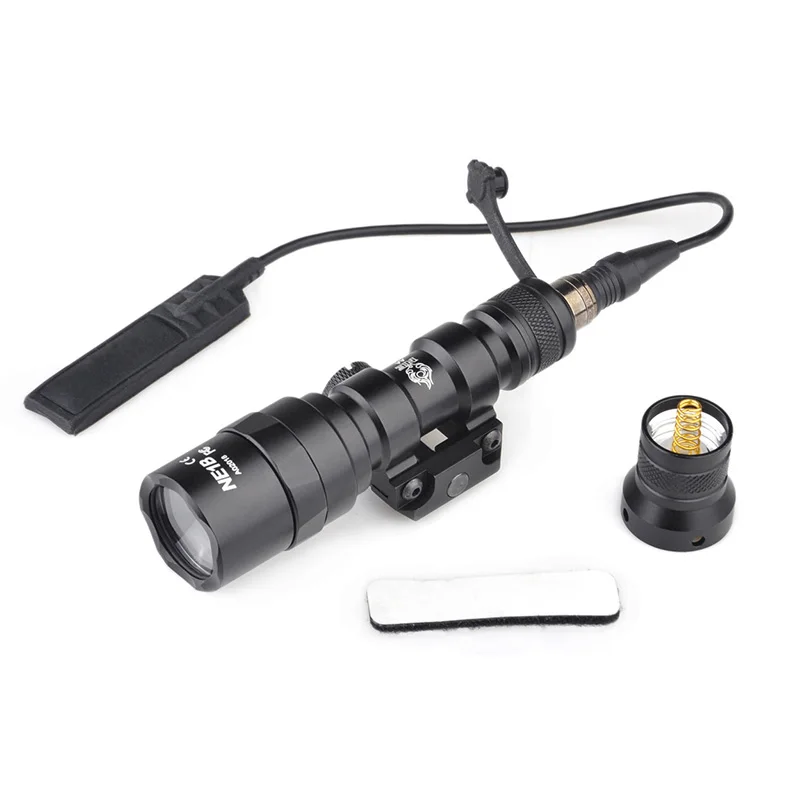 

SEIGNEER Tactical Airsoft M300AA Mini 200LM Tactical Flashlight Scout Light Aluminum Portable LED Torch Weapon Lights