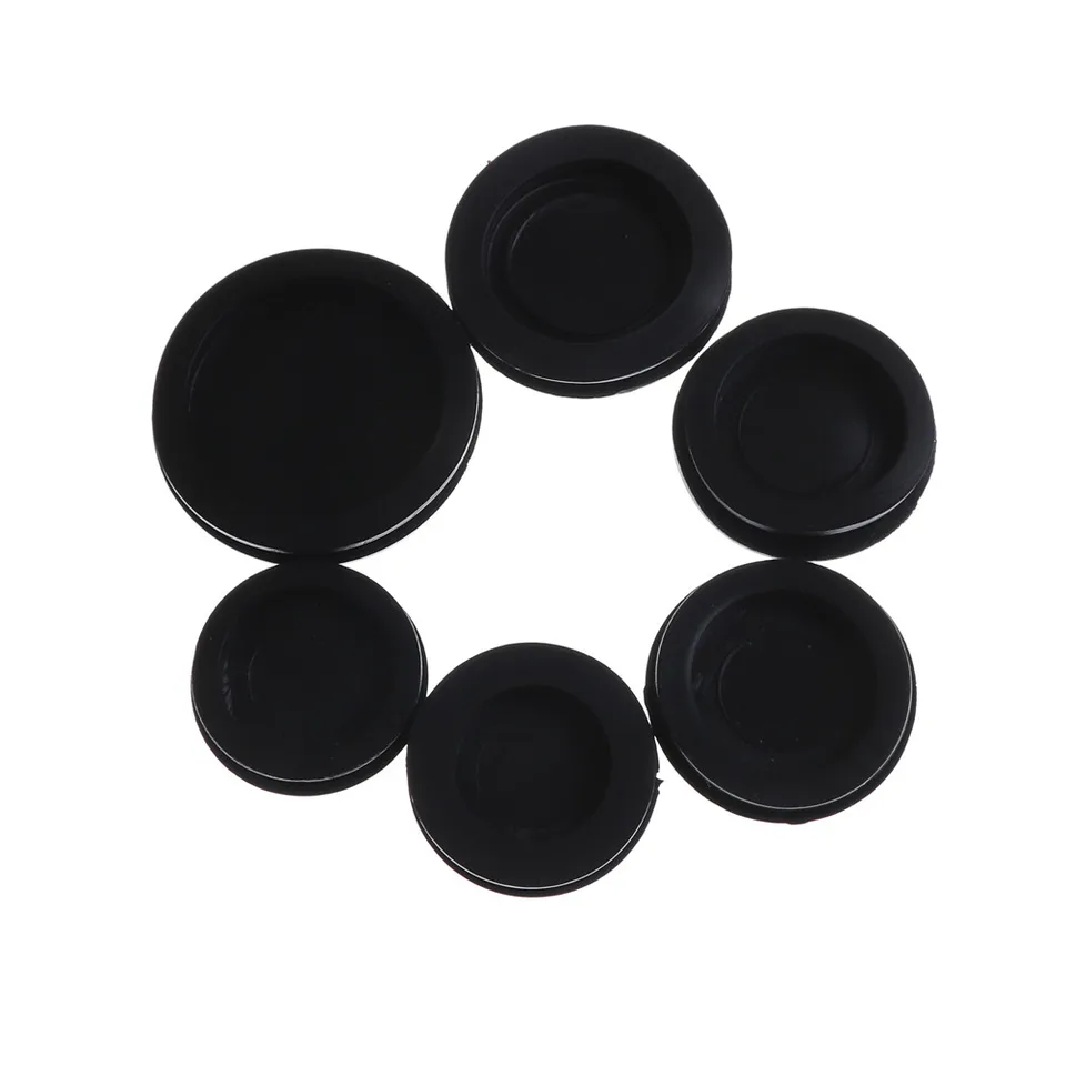 2X Rubber Money Saving Box Piggy Bank Closure Plug Stopper Cover OD:42mm ID:32mm