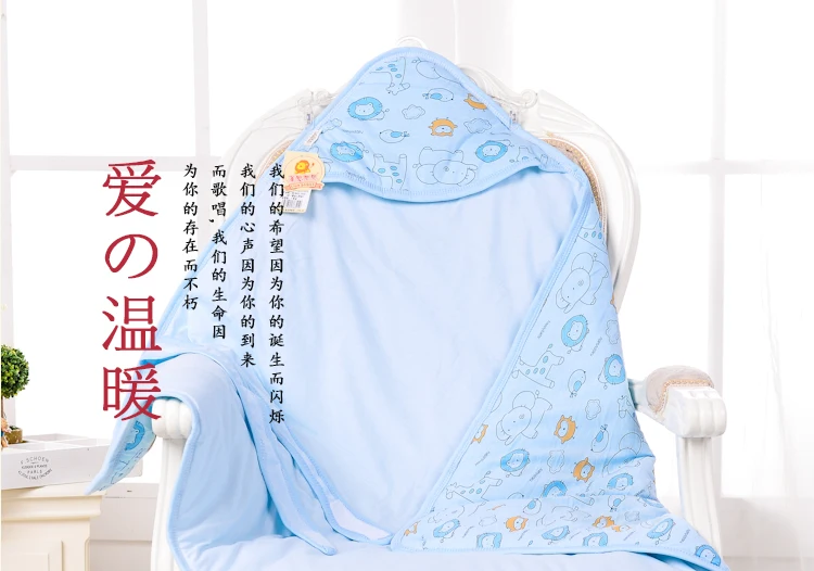 Одеяло для новорожденных Детское одеяло хлопок конверт для новорожденных Детское постельное белье 96*96 см