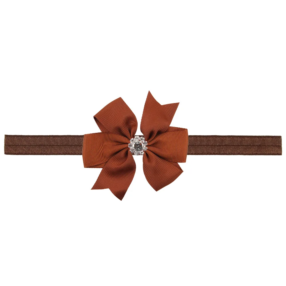 baby girl headband Infant hair accessories cloth Tie bows newborn Headwear crystal tiara Gift Toddlers bandage Ribbon headwrap new born baby accessories	 Baby Accessories
