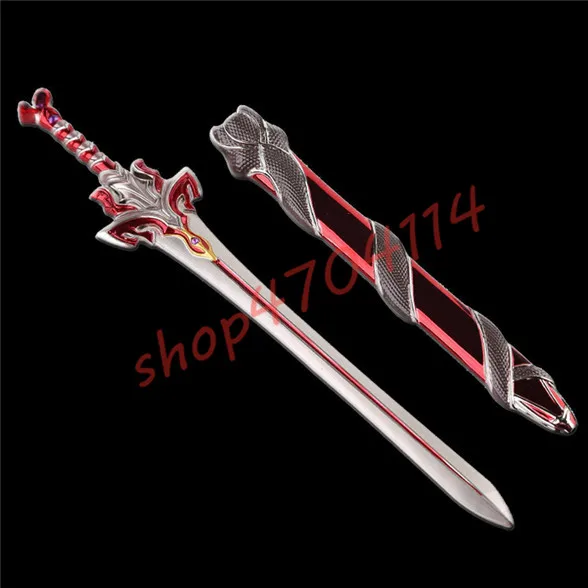 

Exquisite Alloy Weapon Models - Miniature Chixiao Sword, Crafts, Decorations, Collections of Exquisite Model