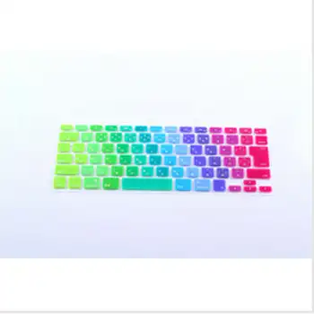 

Gradient Rainbow Japanese Japan jp Silicone Keyboard Cover Skin Protector film for MacBook Pro/retina 13" 15" 17" Air 13.3