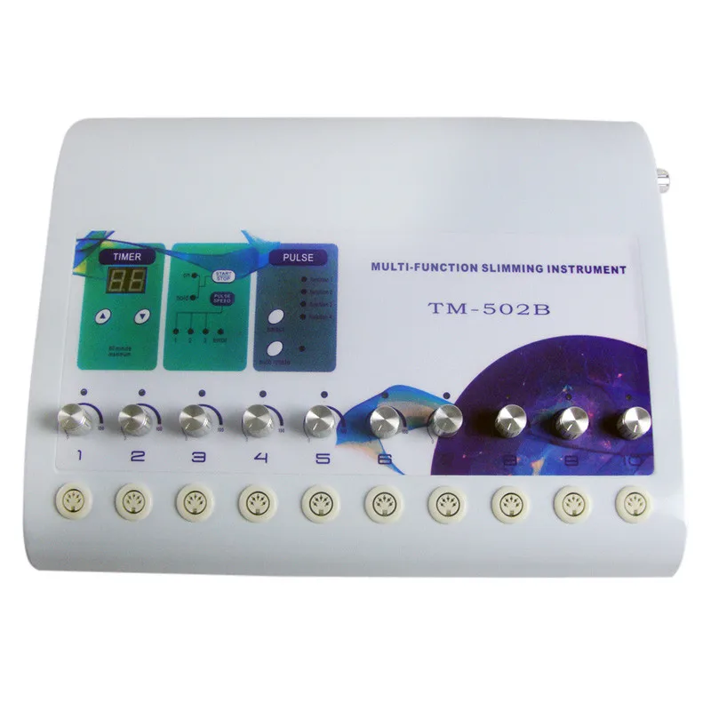 Equipamento da Beleza Máquina de Estimulação Novo Reduzir Celulite Muscular Eletrônica Slimming Tm-502b Mod. 1256358 13 Tratamentos esfoliantes e p corpo