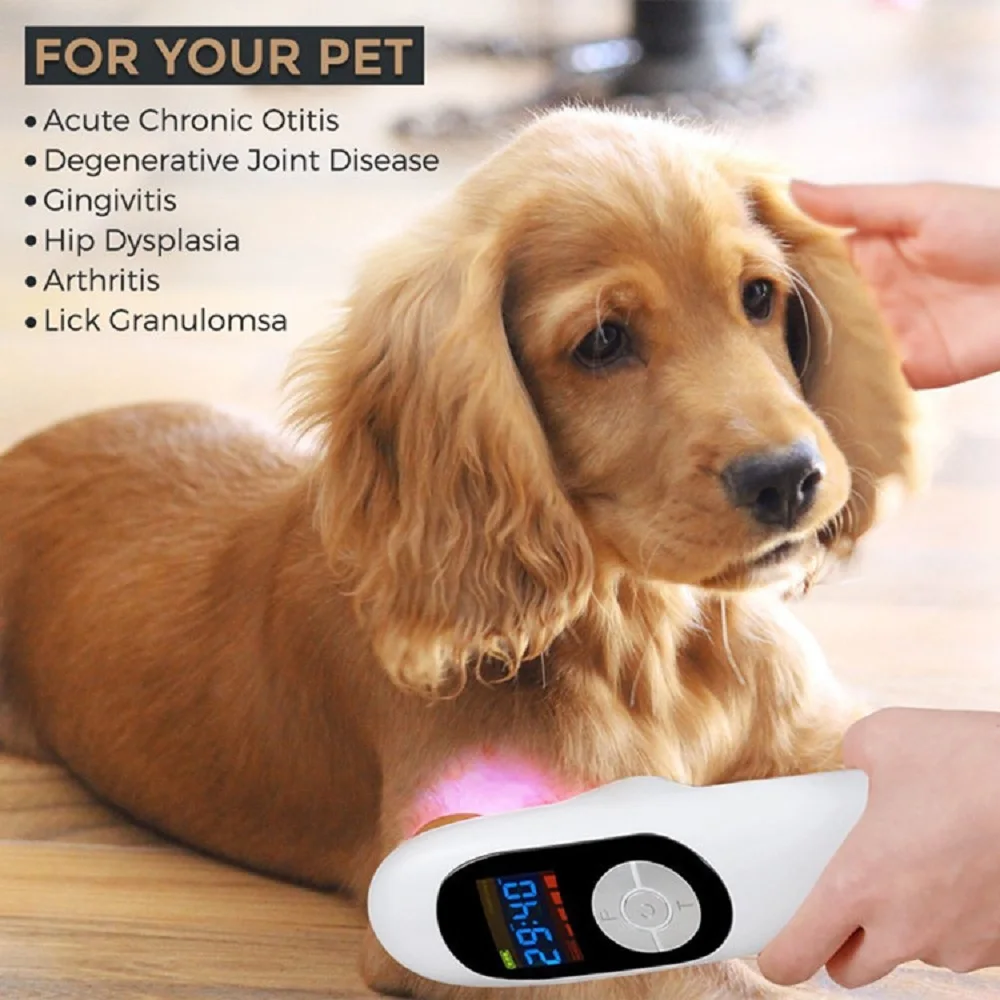 

A cold laser treatment device that can treat pain in the back waist shoulders legs, shoulders etc.