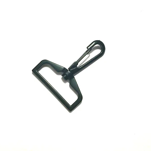 Matte black 30 шт./партия, 38 мм, 1,5 дюйма, бронзовый/никель/матовая черная сплав, поворотные застежки, крючки для ключей, стеклянный брелок для ключей, кольцо - Цвет: Matte black