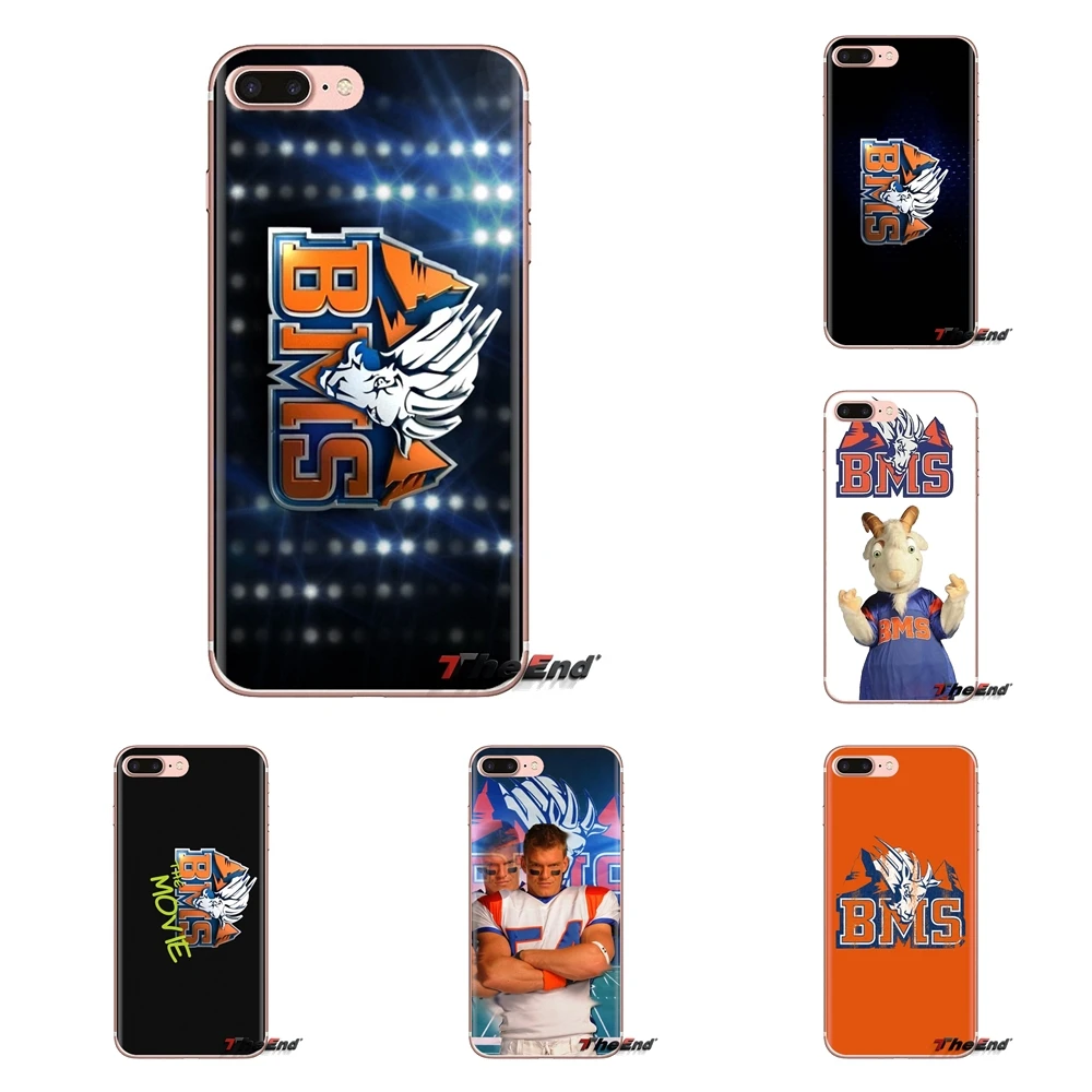 For Xiaomi Redmi 4A S2 Note 3 3S 4 4X 5 Plus 6 7 6A Pro Pocophone F1 Transparent Soft Shell Covers BMS Blue Mountain State Logo |