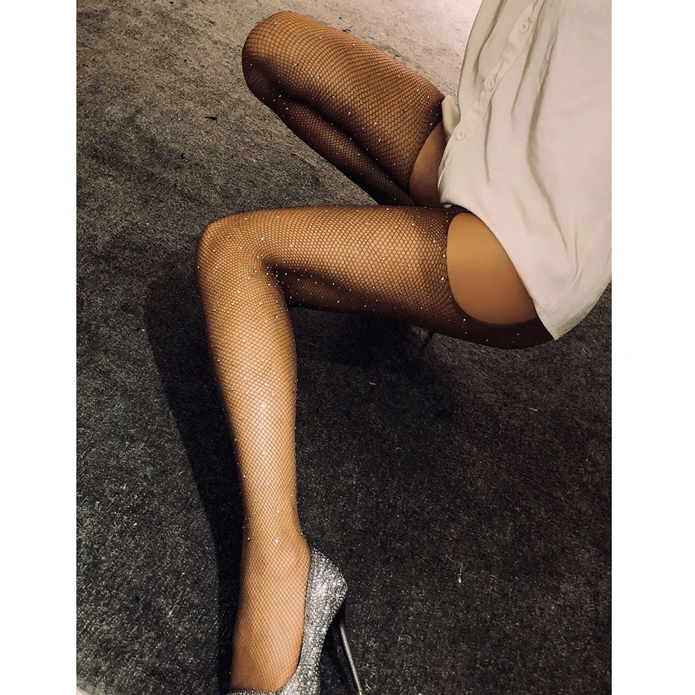 女性新網タイツ臀部露出中空アウトセクシーなタイトなファッション レギンス Aliexpress