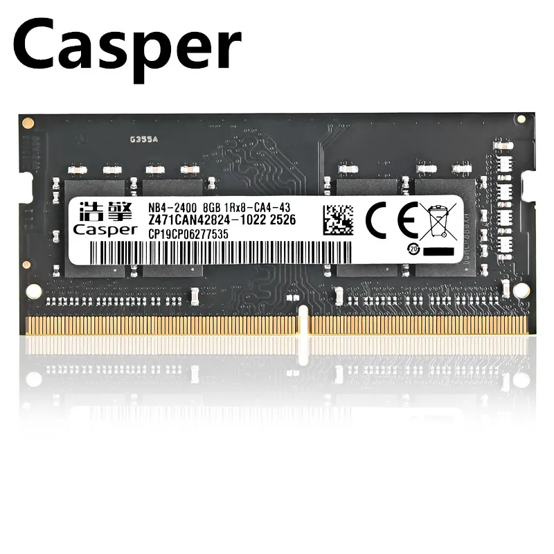 

Casper DDR4 4GB 8GB 16GB RAM Memory 2133MHz 2400MHz For Laptop Notebook Memoria Inter Stick