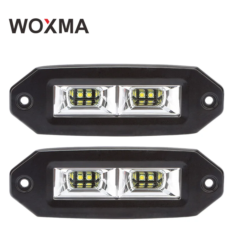 4x4 Car Accessorie 12V Motorcycle Work Light Offroad LED Bar 40W Auto Fog Light 6000K White Spot ATV 4WD Boat Driving Lamp WOXMA 4x4 Car Accessorie 12V Motorcycle Work Light Offroad LED Bar 40W Auto Fog Light 6000K White Spot ATV 4WD Boat Driving Lamp WOXMA