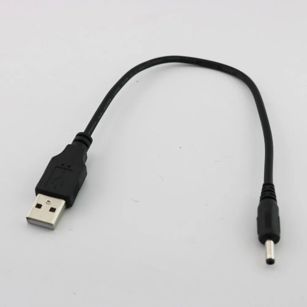 10pcs USB 2.0 A Male To 3.5 x 1.35mm Male Charger Charging Cable DC