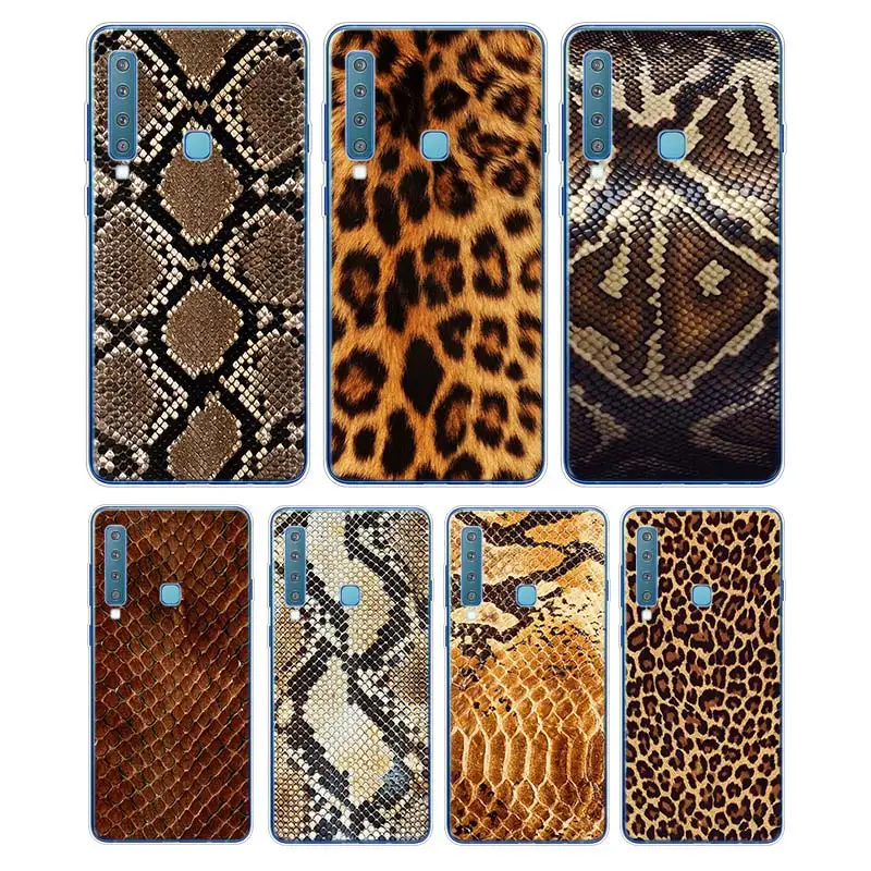 

Silicone Phone Case leopard print art pattern For Samsung Galaxy A50 A30 A10 A8 A7 A6 A5 A3 Plus 2018 2017 2016