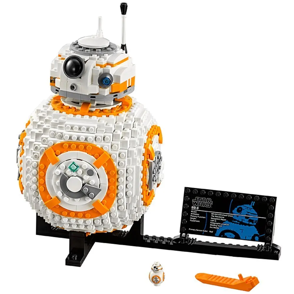 Звездные войны, BB-8, рождественские строительные блоки, набор, игрушки для детей