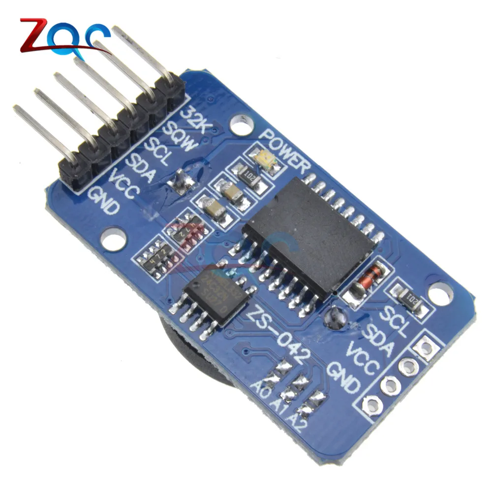 DS3231 RTC модуль реального времени AT24C32 ZS042 IIC держатель батареи для Arduino|module for
