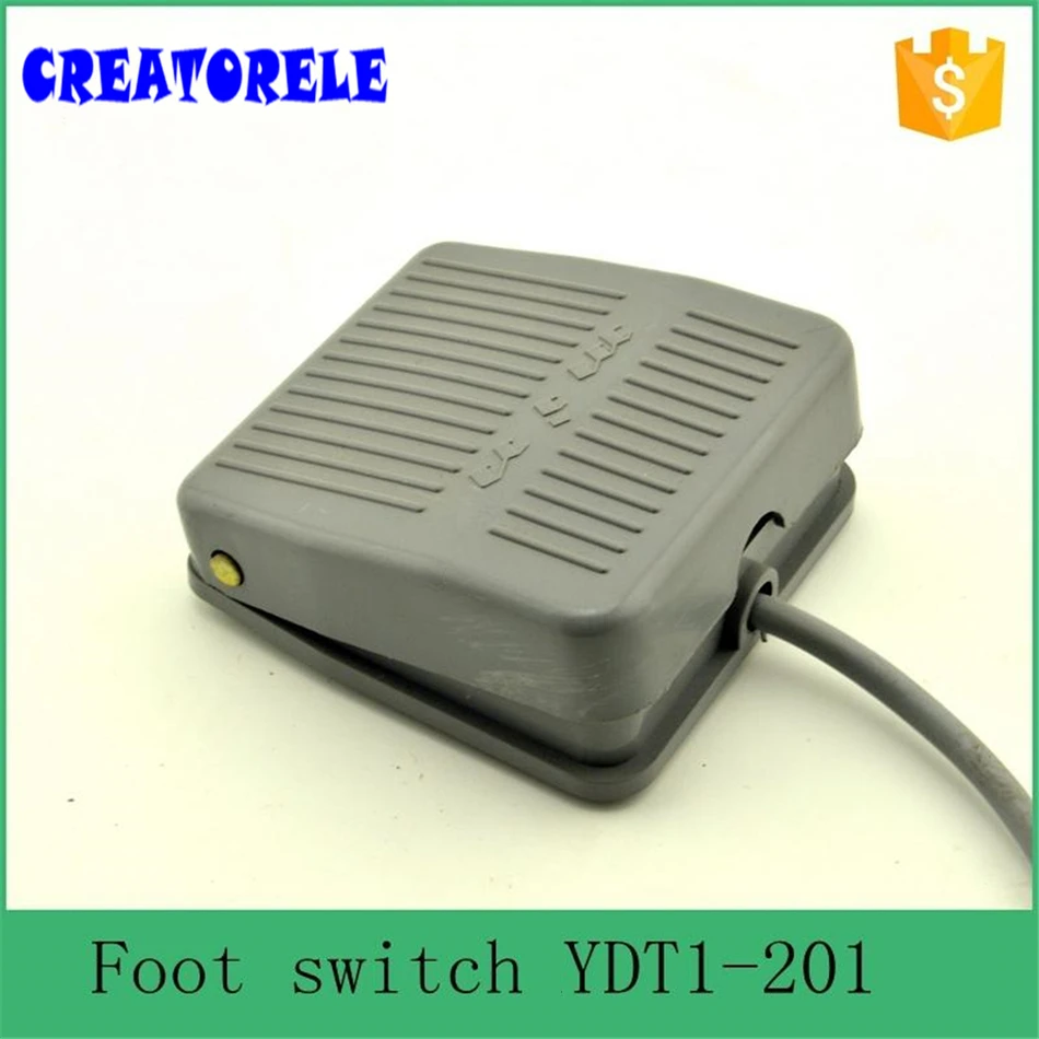 

YDT1-201  Momentary ControI NO/NC 15A treadIe foot swItch for Iamp,NO Iatching foot swItch made in China