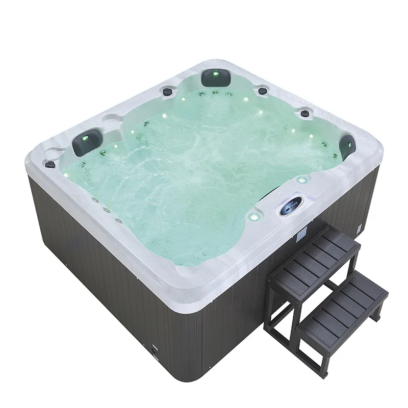 2150 1900 800mm Hot Sale Outdoor Massage Spa Hot Tub For 5 People
