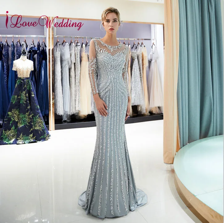 heavy evening gowns