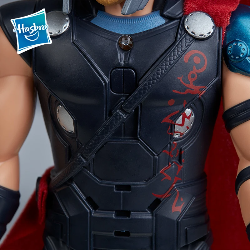Hasbro Марвел Тор Ragnarok электронный ПВХ фигурка Коллекционная модель игрушки для