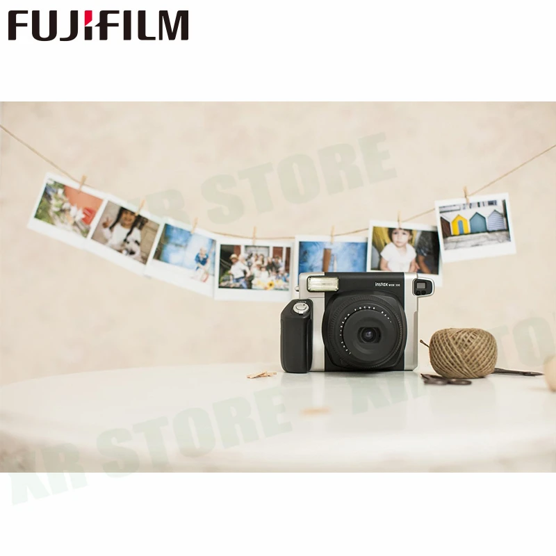 20 пленок Fujifilm Instax Wide Instant White Edge для камеры Fuji 100 200 210 300 500AF Ломография