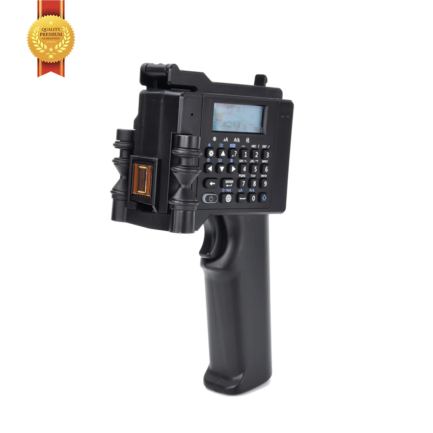 

English Firmware New Printing Machine Barcode Printer Solvent Ink Type Portable for QR Code LOGO Bar Code