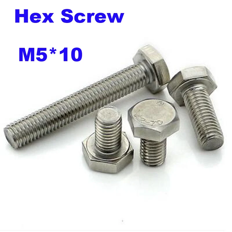 High Quality Factory Supply 100pcs/lot Carbon Steel Zinc Plating Screw