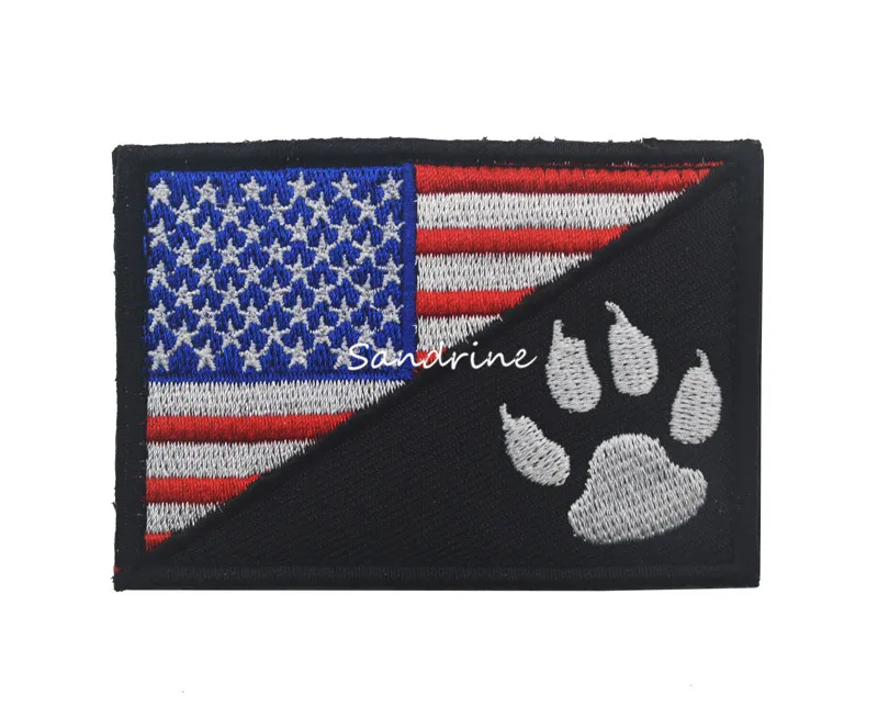 6 Model Dog Flag Sheepdog Tactical Patches Army Embroidery | Дом и сад