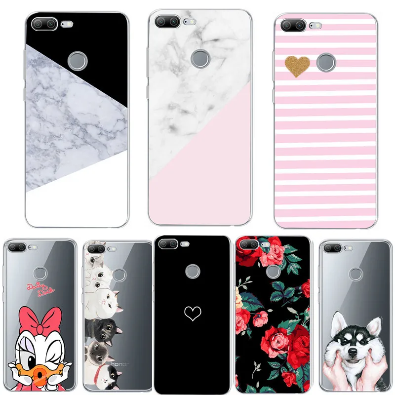 

case for Huawei P9 P10 P20 Lite Case Silicone TPU Phone Back Cover On Huawei P Smart Mate 10 Honor 9 Lite Case Capa