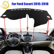 Easysee коврик на приборную панель dashmatt Dash коврик солнцезащитный тент приборная панель покрытие ковер для Ford Escort пыленепроницаемый