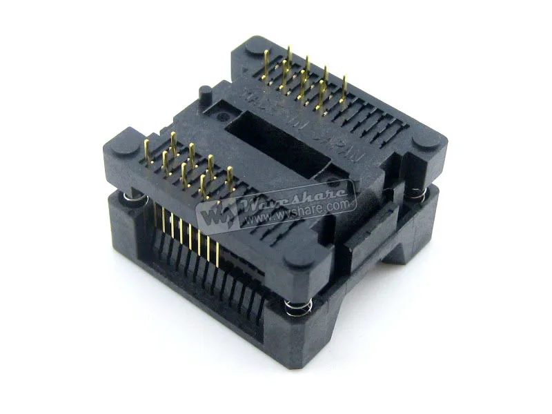 OTS 16 (28) 1 27 04 Enplas IC тестовая розетка мм Шаг SOP16 SO16 SOIC16 упаковка|socket sop16|socket 28socket test |