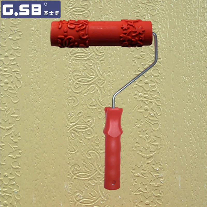 

Free shipping 7" inch Net Pattern Paint Roller for Wall Decoration Paint tools NO.062 model Reliefs paint roller wall decoration