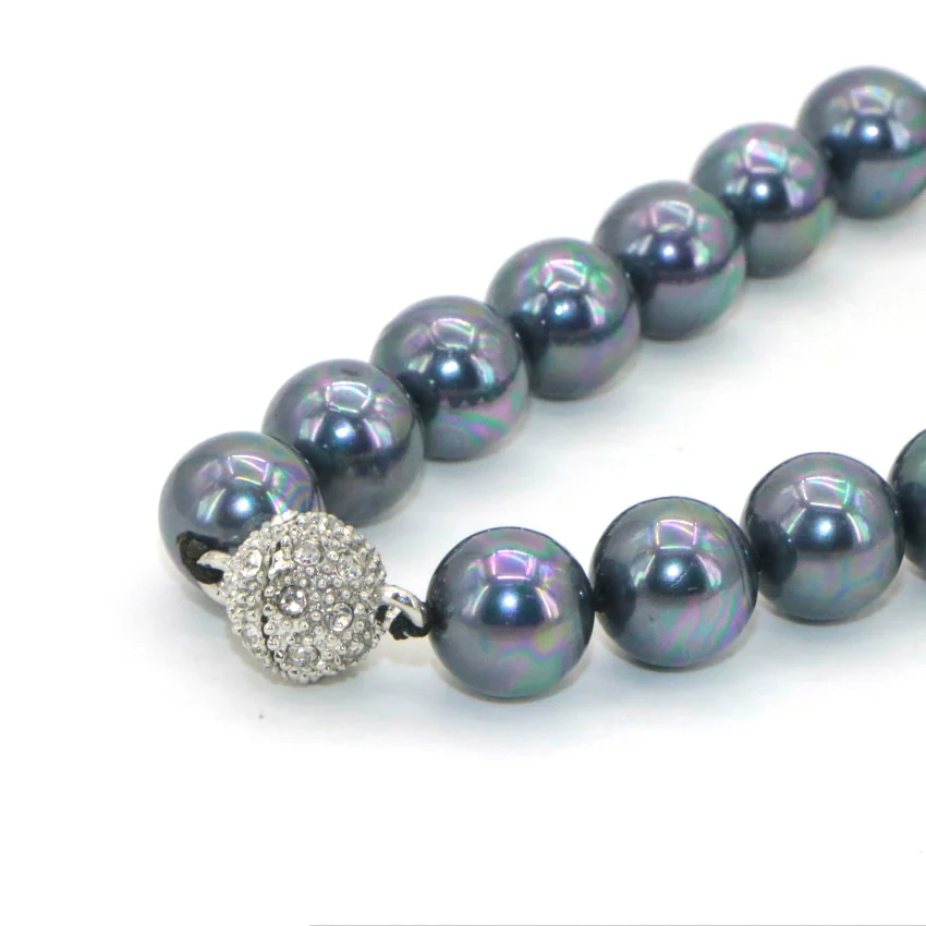 Black Shell Pearl Necklace 1 (13)